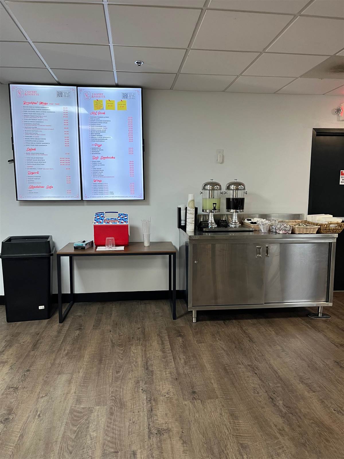 Inside Calvert Corner Market